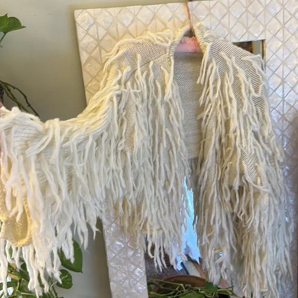 Spell Designs Wolf Clan Shaggy Cardi - Picture 6 of 7